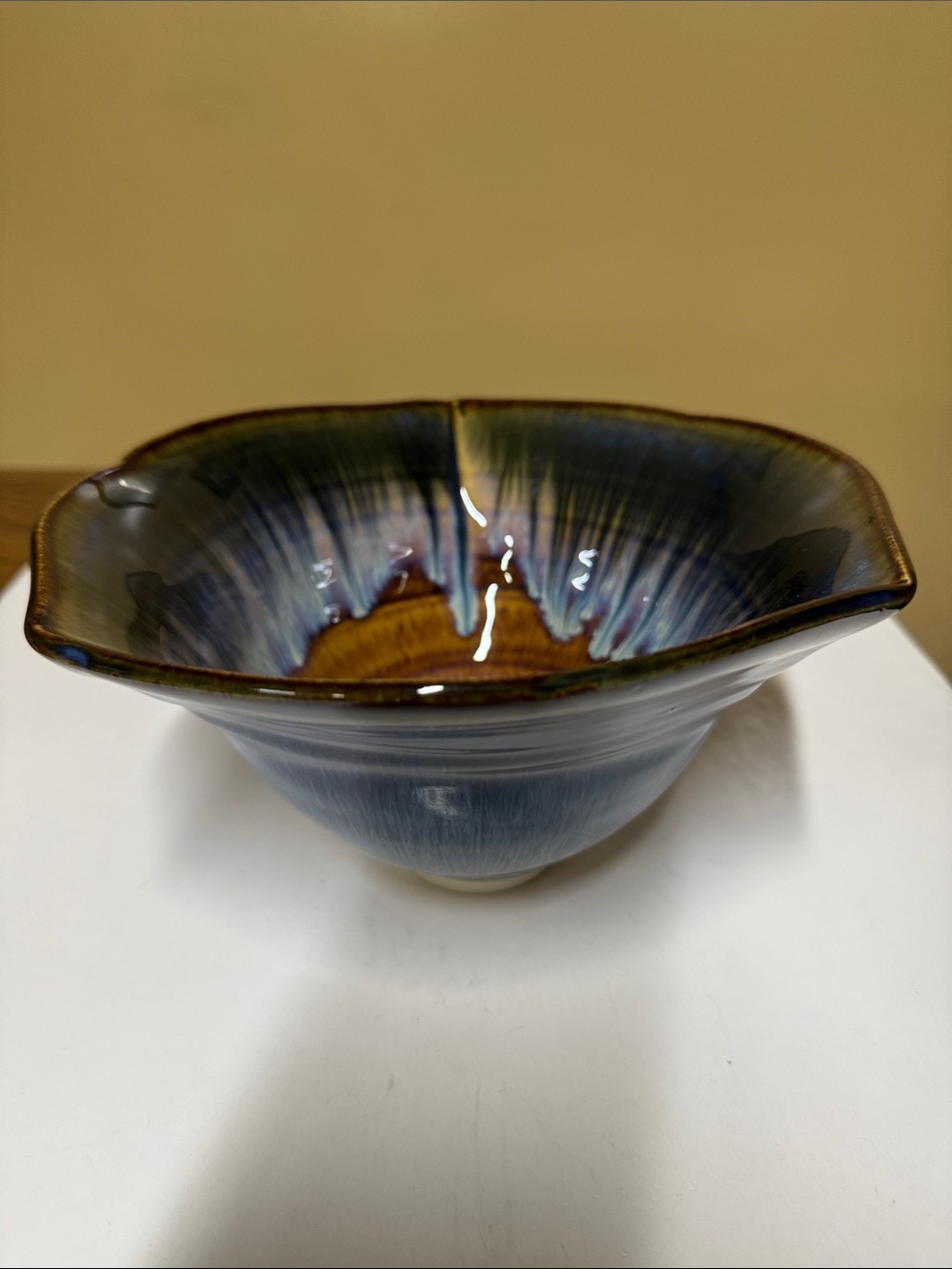 Bill Campbell art pottery bowl